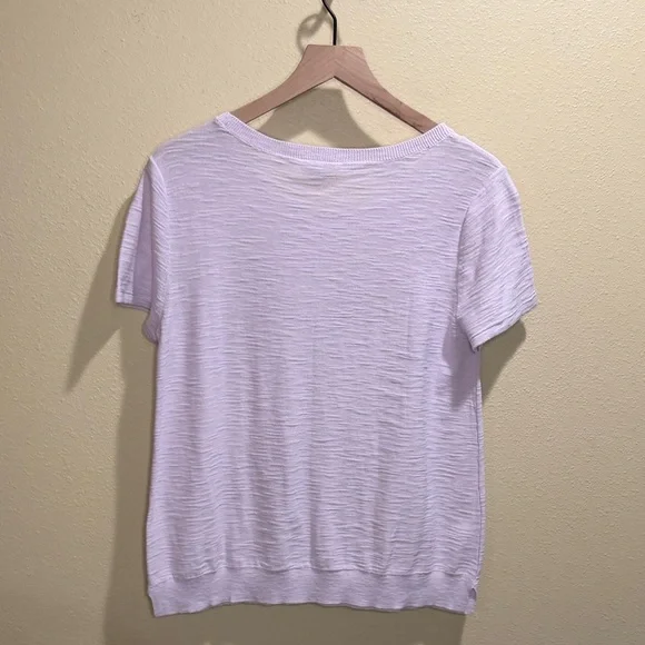 NWT Ann Taylor LOFT Size Medium Crewneck Lightweight Sweater - Picture 5 of 8